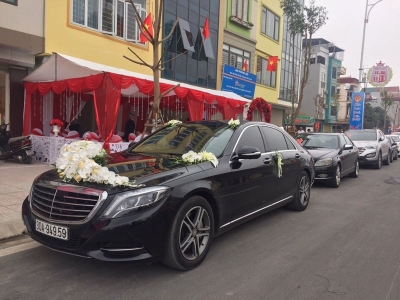 XE CƯỚI MERCEDES S500